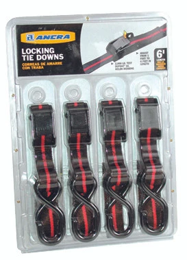 4PK. Strap Assembly --1"-CAM Buckle