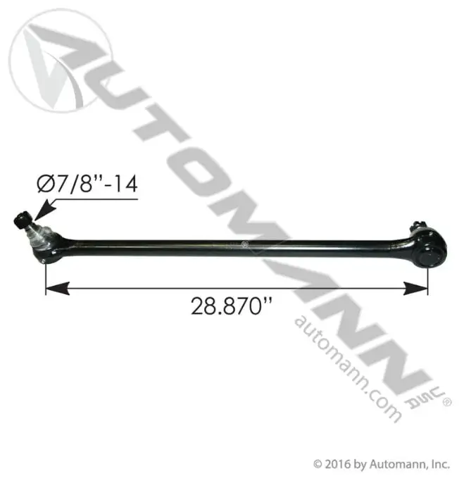 Drag Link 28.87" C to C Freightliner