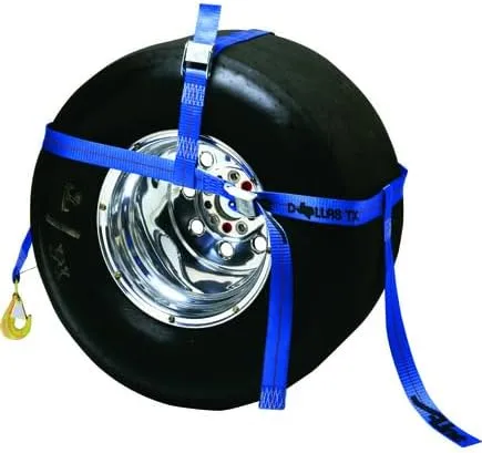 Ancra Cargo 30Rt-Yl: Tire Bonnet, Double Adjustable, W/Ratchet