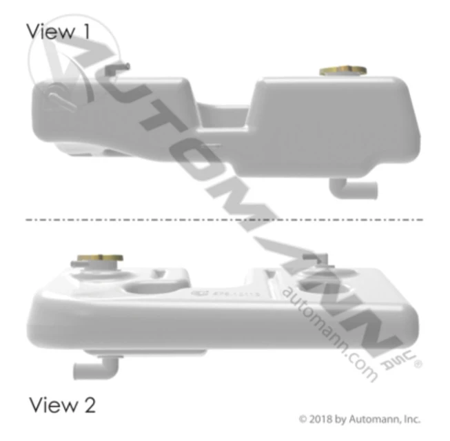 Automann 575.10113 Coolant Reservoir for Freightliner
