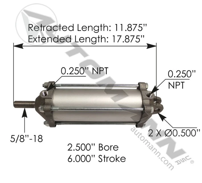 Tailgate Air Cylinder
