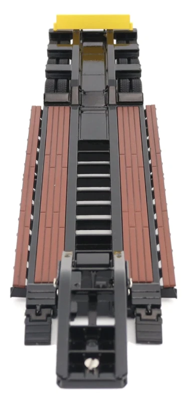 1:50 Trail King TK120 Hydraulic Detachable Gooseneck Lowboy Trailer - Black Outrigger Version