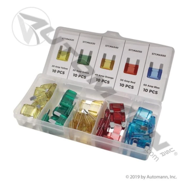 Automann 577.MAX50-KT Mini Blade Fuse Assortment 50pcs