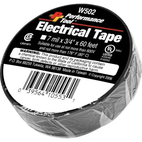 Performance Tool 3/4" x 60' Electrical Tape