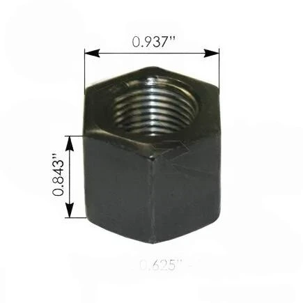 Automann Deep Nut 5/8 Inch-18 Grade 8