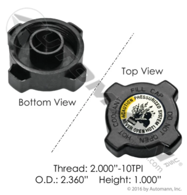 Coolant Reservoir Cap