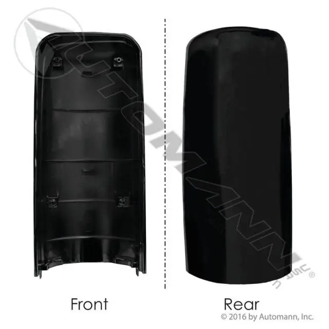 Mirror Back Cover RH Black