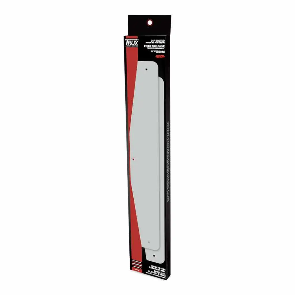 24" Angled Bottom Mud Flap Weights