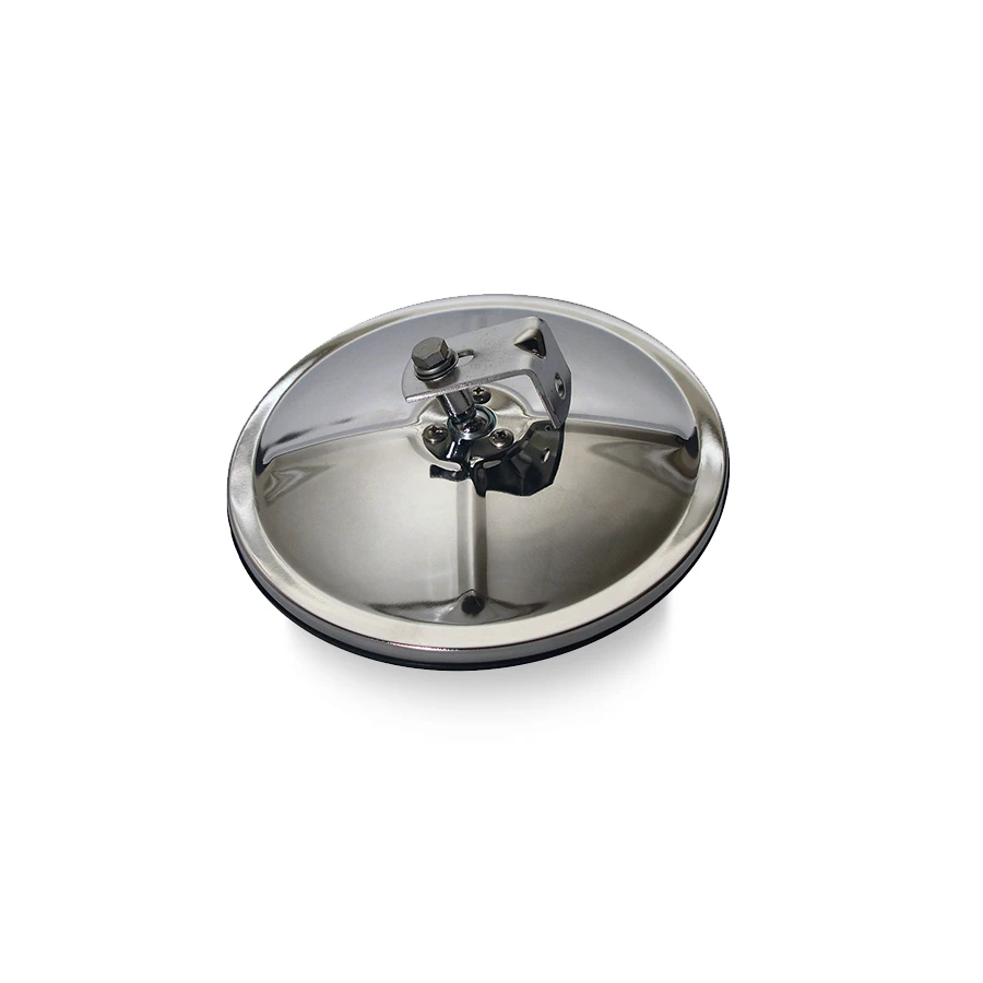 7-1/2 Center Mount Convex S.Steel