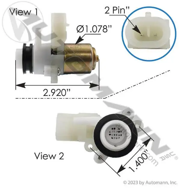 Washer Fluid Pump Peterbilt