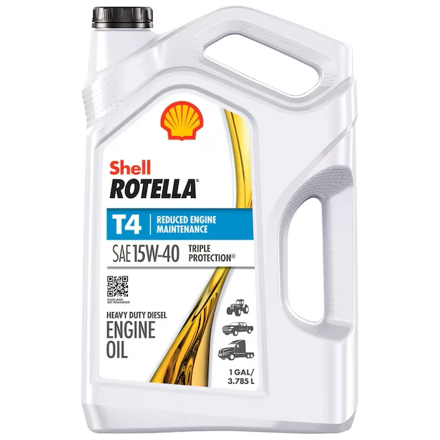 ROTLT415405 Rotella T4 TRIPROT 15W40 5Gal