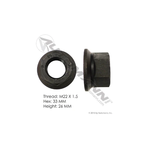 Flanged Cap Nut