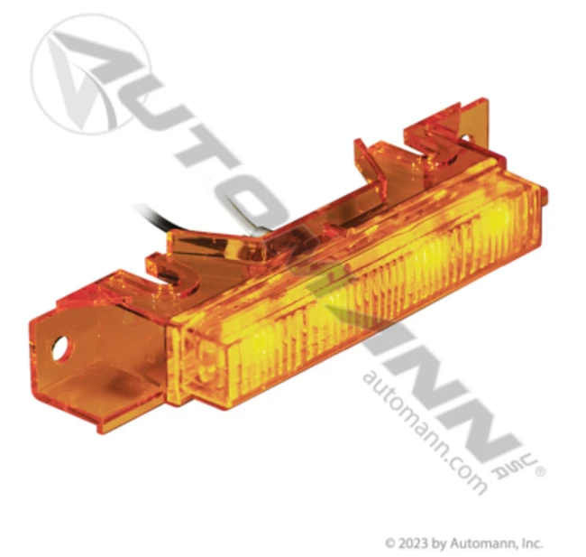 Automann 564.96022K Amber Sunvisor Marker Light with Harness