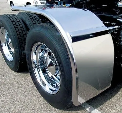 Half Fenders, 80" Smooth Low Rider in 14 Ga.
