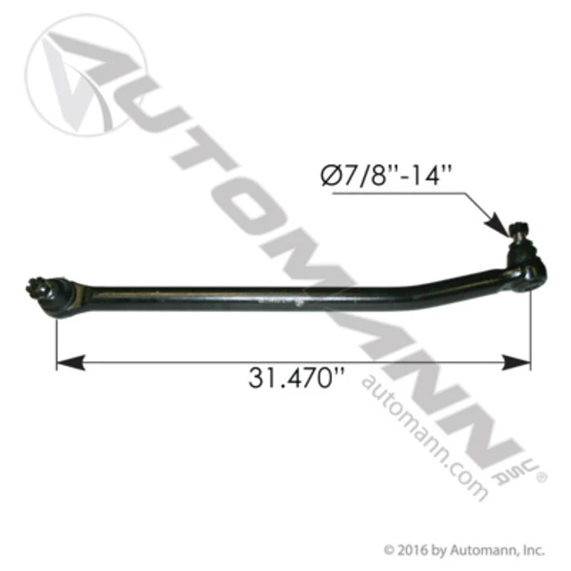 Automann Drag Link 463.DS4619B - 31" C-to-C