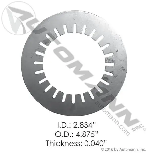Fifth Wheel Lube Disc Retaining Ring