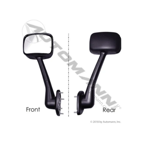 Hood Mount Mirror LH Black
