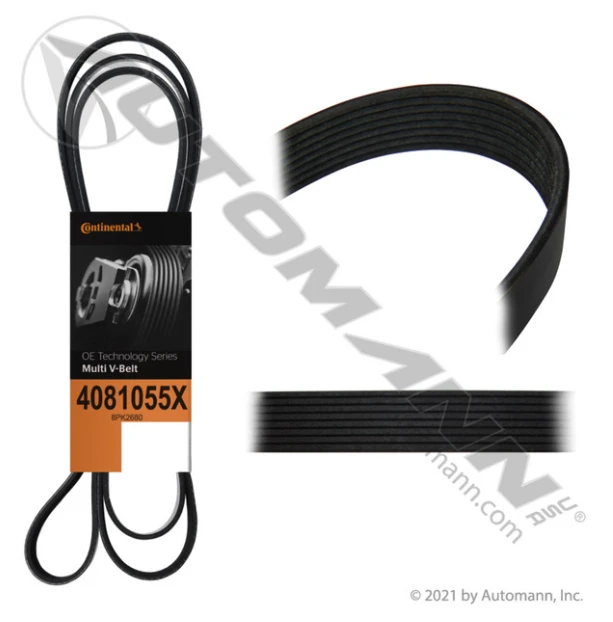 Automann 815.4081055X Conti Elite Serpentine Belt