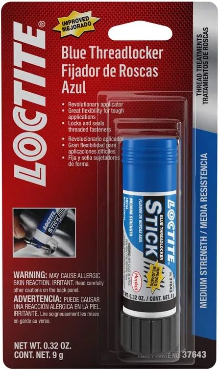 Loctite 37643,37684 Blue Medium Strength Threadlocker Stick - 9 g