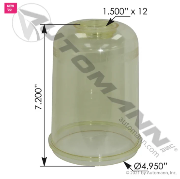 Housing Cover Fuel Filter Davco