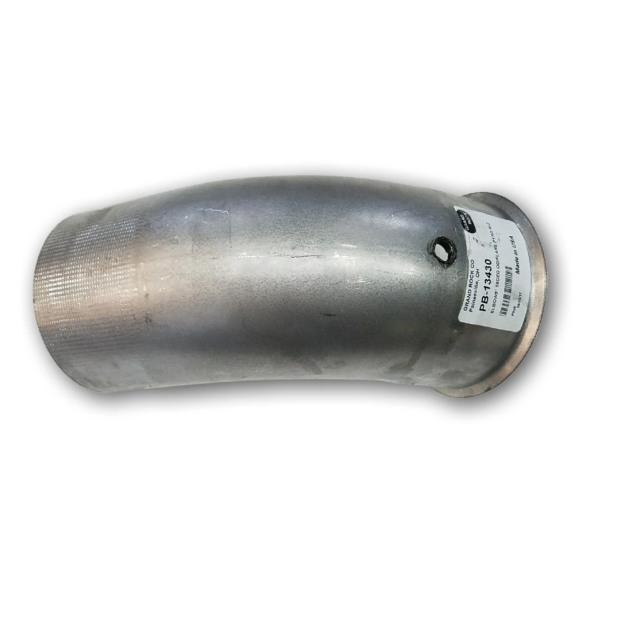 Grand Rock ELBOW 5" 58DEG OD/FLARE PYRO ALZ