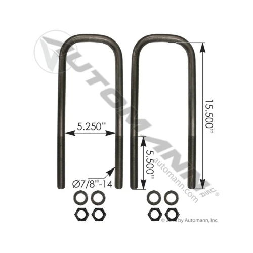 7/8" X 5"-1/4" X 15-1/2" KIT