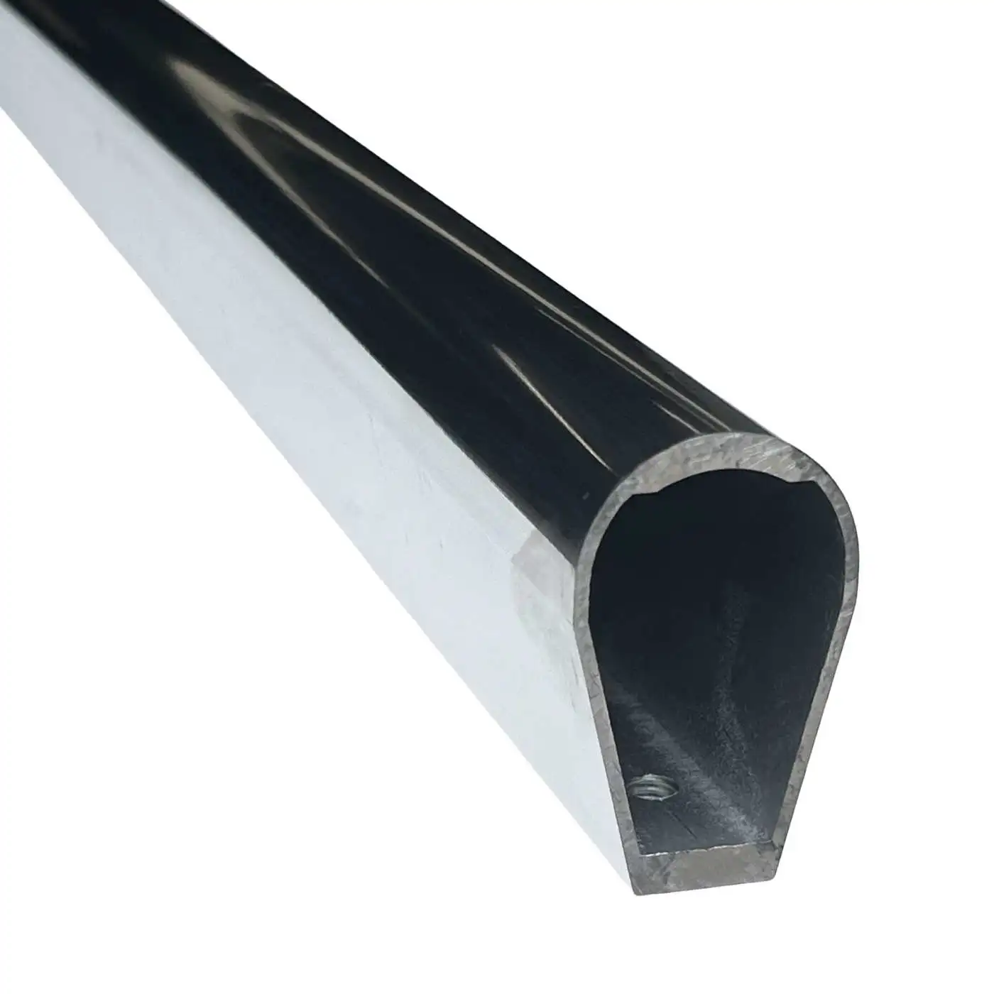 US Tarp 0311-861806 Tarp Roller Arm - 187" Polished Aluminum