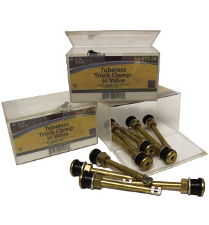 Clamp-in Valve Stem