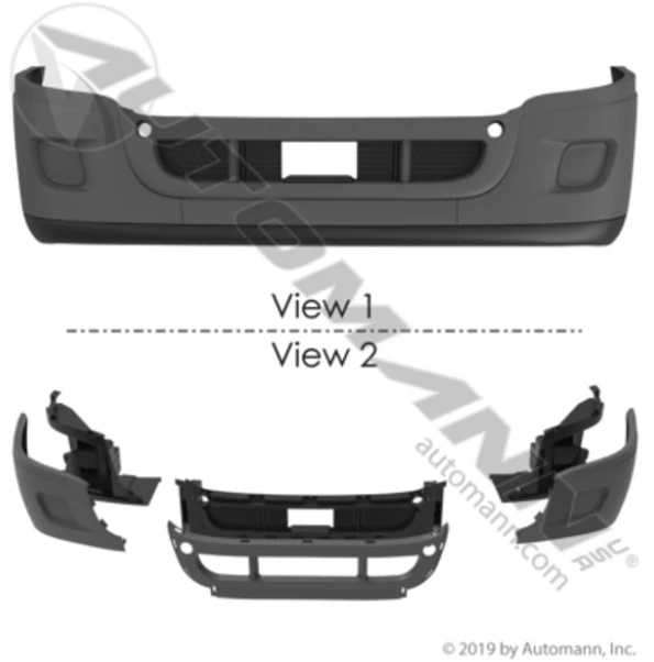 Automann 564.46436K Bumper Assembly Cascadia Freightliner