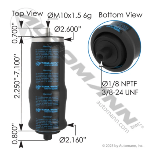 Automann ABSZ70-2622 Air Spring Cabin for Volvo