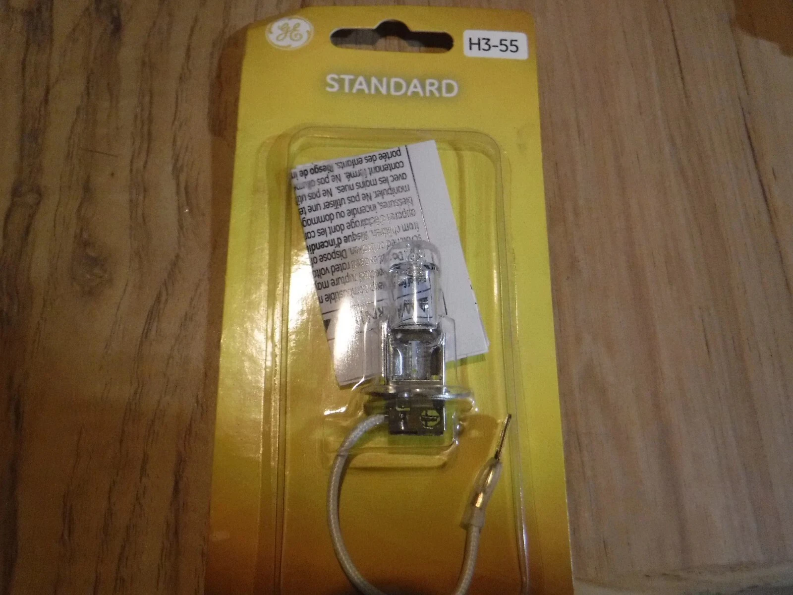 GE General Electric H3-55/BP Light Bulb
