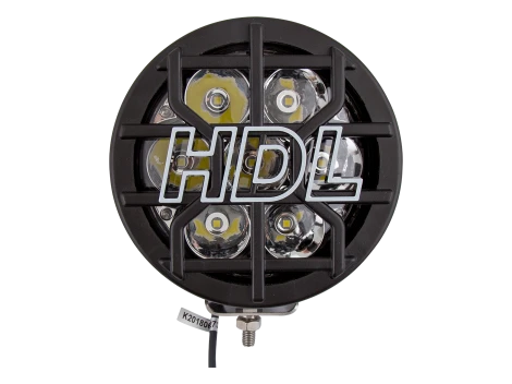 High Output Round LED Spot Light w/Grill Cover