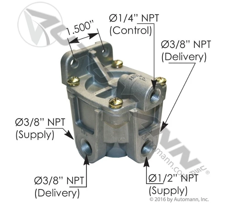 RG2 Type Relay Valve