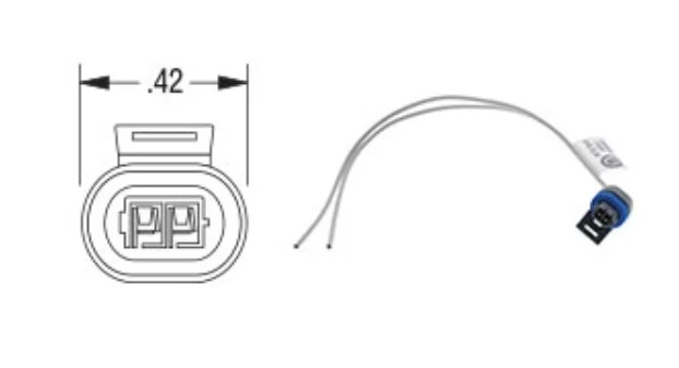 MACK SENSOR CONNECTOR ASSY (PAP854052)