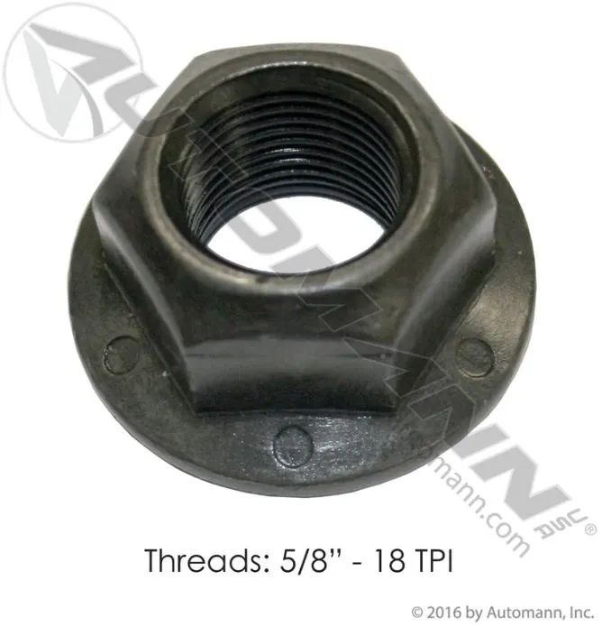 Flanged Lock Nut 5/8in-18