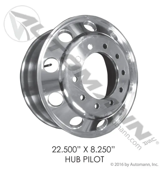 Hub Pilot 22.500in x 8.250in