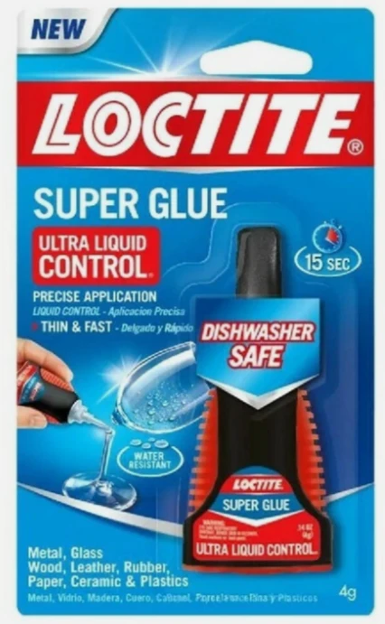 Loctite 1647358 Ultra Liquid Control Super Glue Adhesive 4 Gram