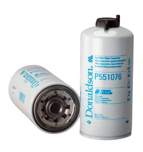 Fuel Filter, Screw-On Water Separator, Twist & Drain