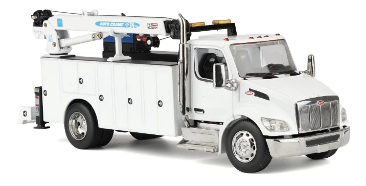1:50 Peterbilt Model 536 Auto-Crane Titan85-Body HC14-Crane Work Truck with AC40 Compressor and Miller Trailblazer Welder