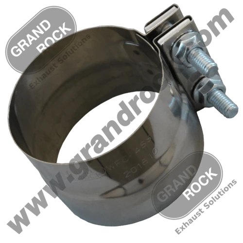 Grand Rock 4" PREFORMED CLAMP, W/LJ; 304SS