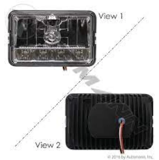 Automann 571.LD4X6W5HL LED Headlight 4in X 6in High/Low Beam