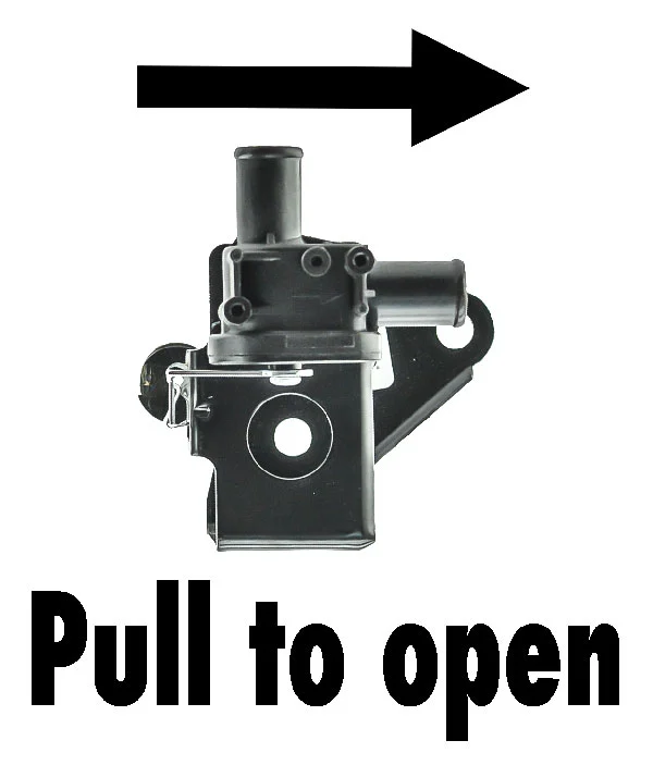 HVAC Heater Water Shut-Off Valve