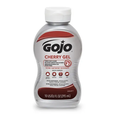 GOJO Cherry Gel Pumice Hand Cleaner - 10 fl. oz.