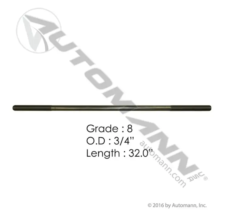 3/4IN X 32IN GR8 Threaded Rod