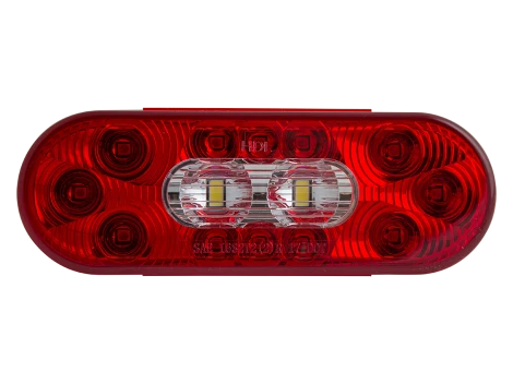 Oval Combination Stop Tail Turn with Backup Light