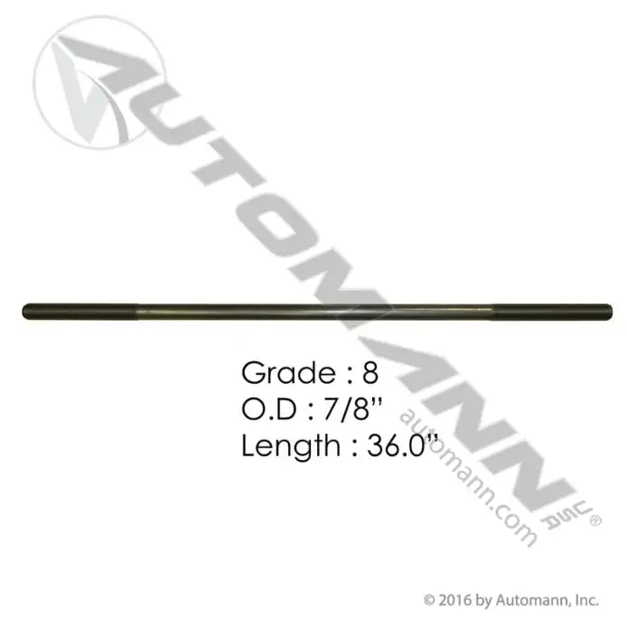 7/8in X 36in GR8 Threaded Rod