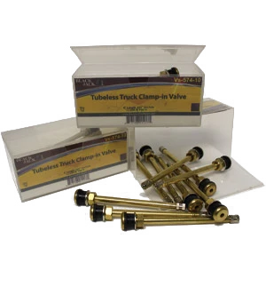 Clamp-in Valve Stem