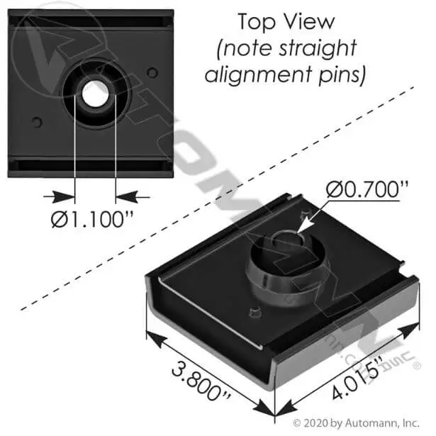 Motor Mount Bushing Front IHC