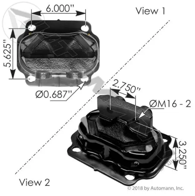 Motor Mount Rear Kenworth