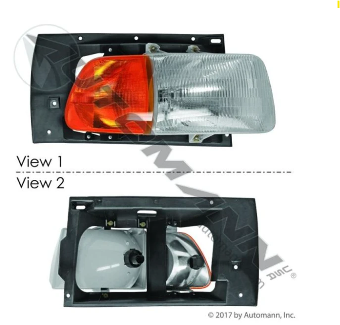 Automann 564.43013 Headlamp RH for Ford